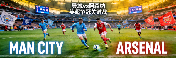 曼城与阿森纳英超争冠关键战